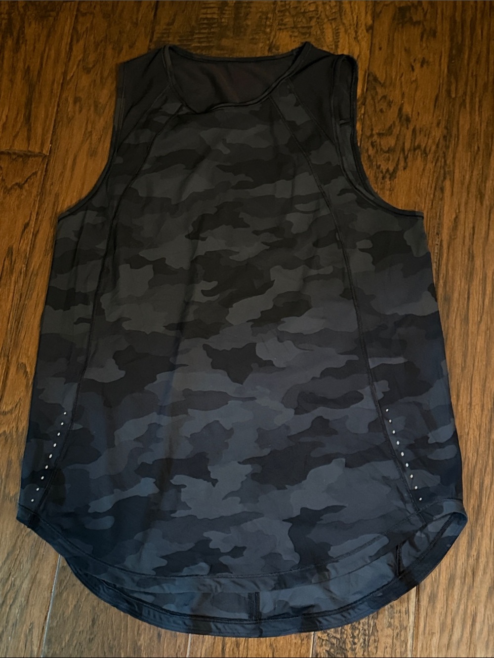 lululemon athletica Black Camo Racerback Tank